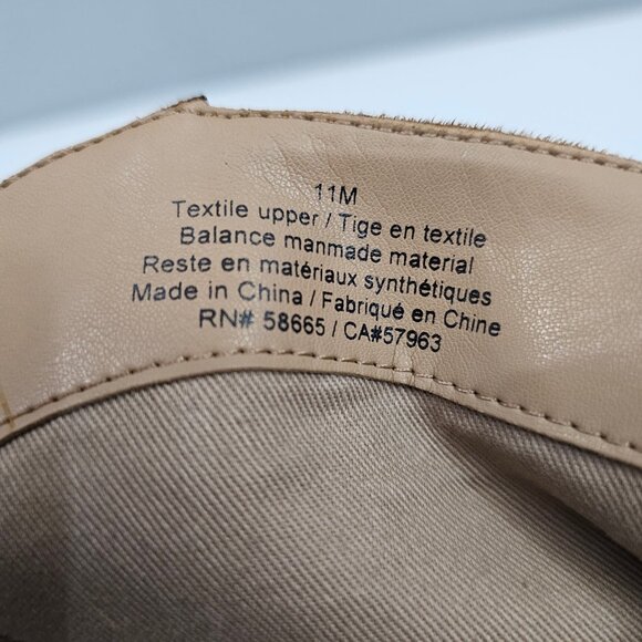 NEW Abound Courtnee Ankle Bootie Womens 11 Tan Western Cowgirl Block Heel - Picture 15 of 16